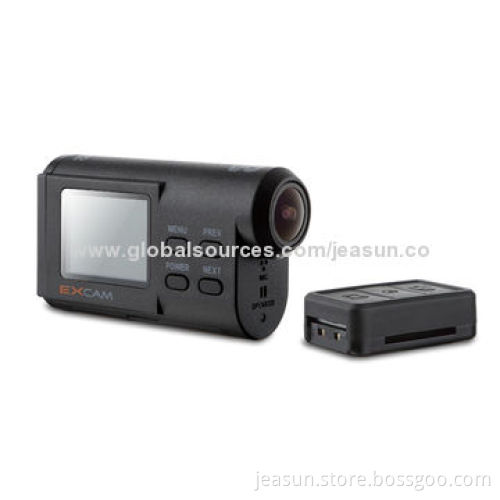 Full HD 1,080P Sports Camcorder with 1.5-inch LCD, RF Remote Control